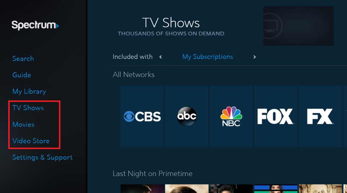 what channel is showtime on for spectrum