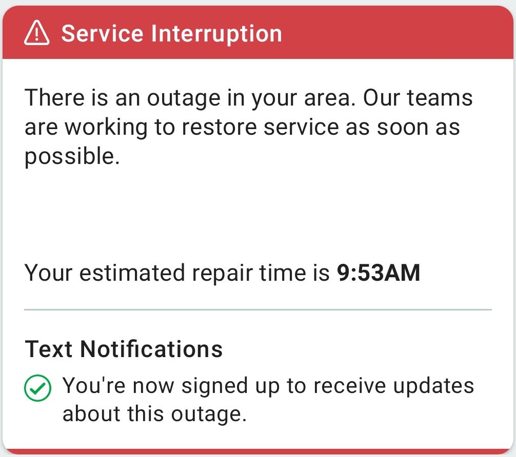 cox outages