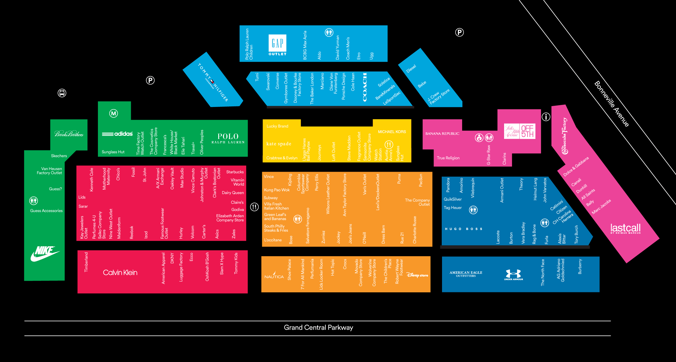 premium outlets locations