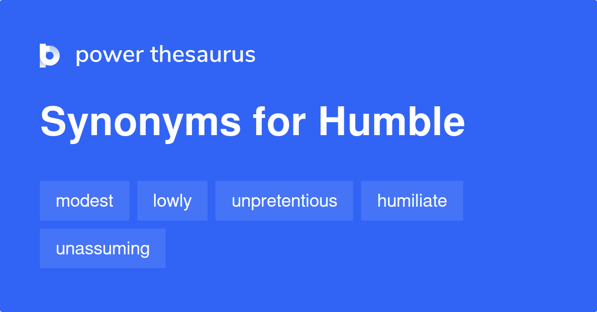 what is the antonym for humble