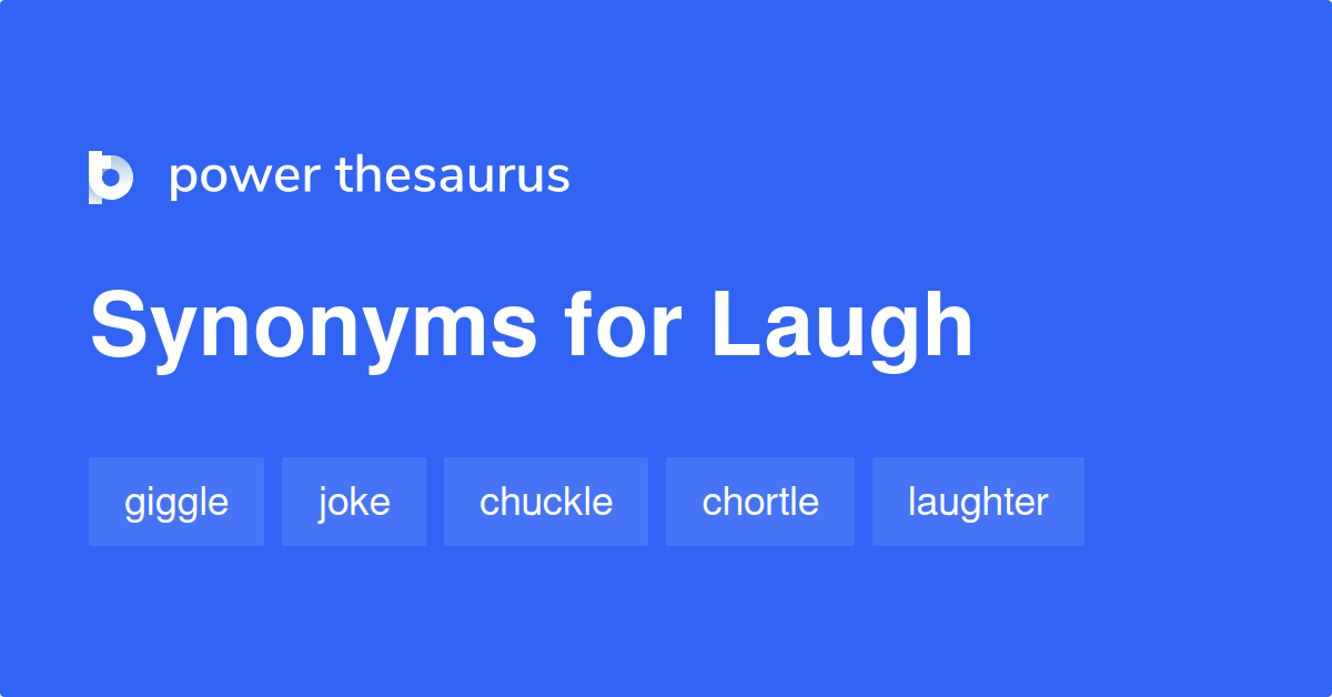 laugh thesaurus