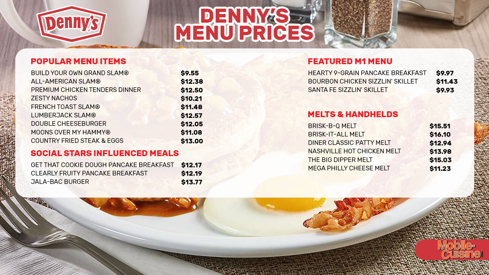 dennys san diego menu