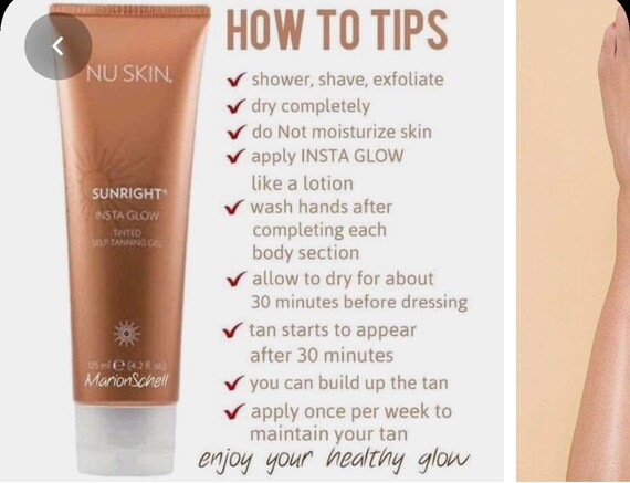 nu skin self tanner