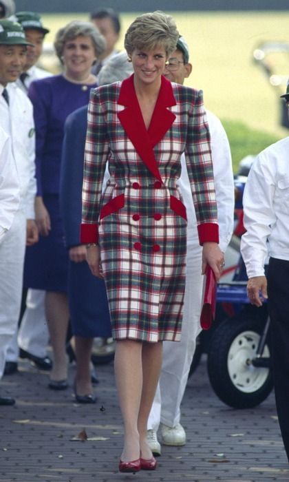 princess diana tartan