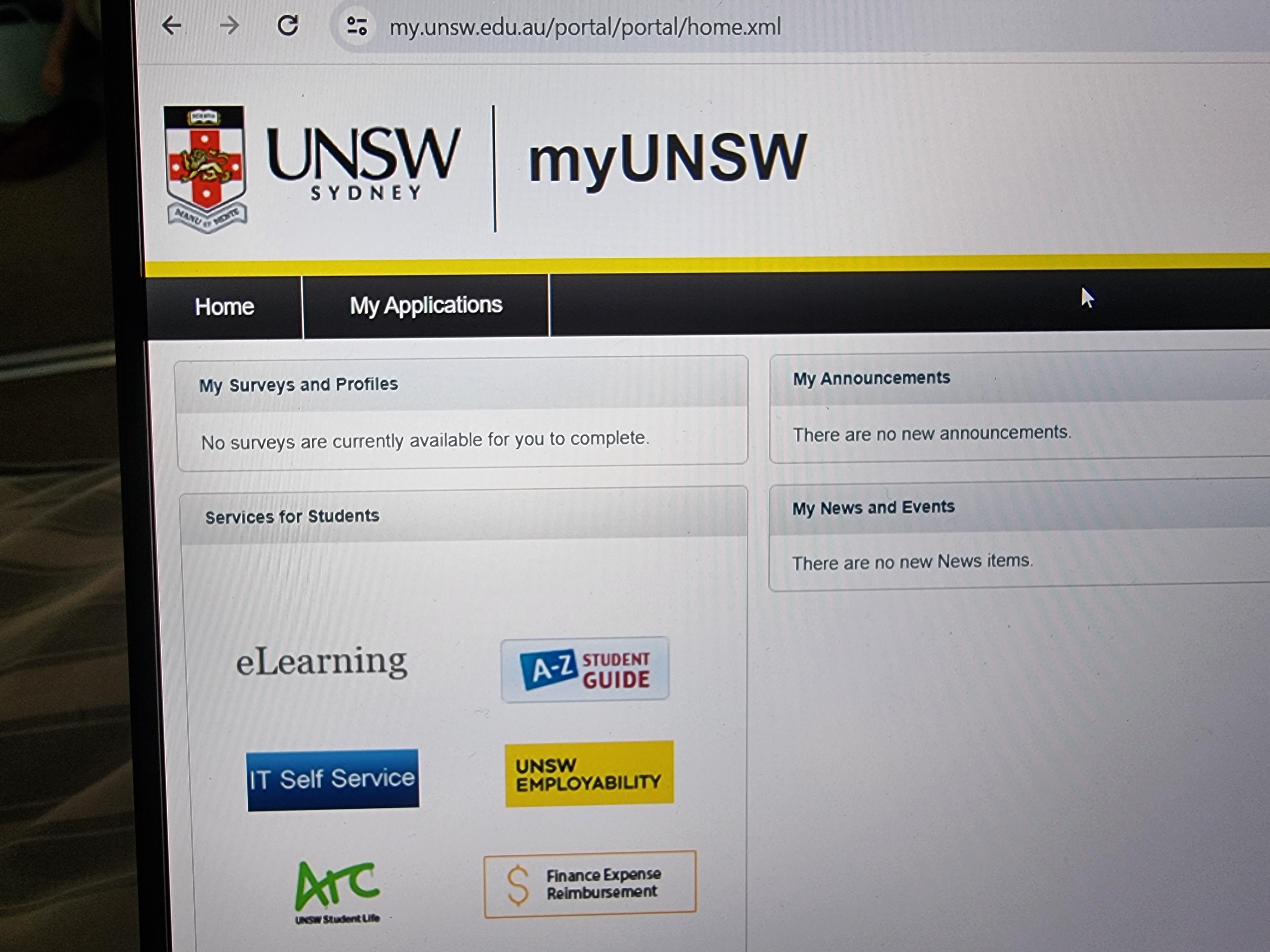 unsw myunsw