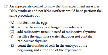 sat biology practice test pdf