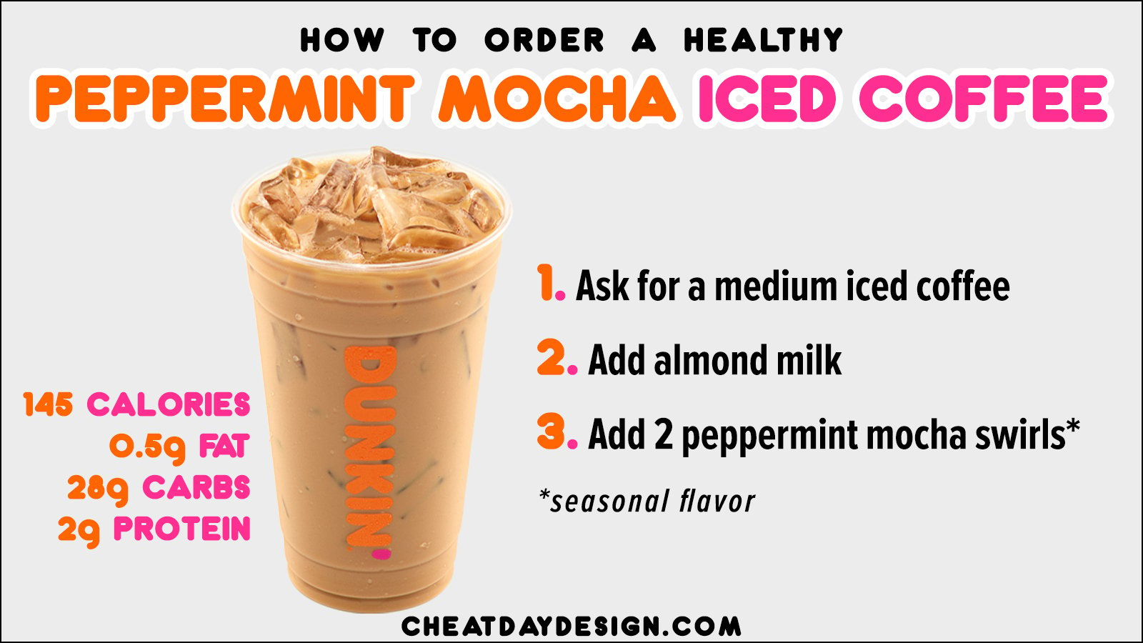 dunkin donuts iced coffee calories