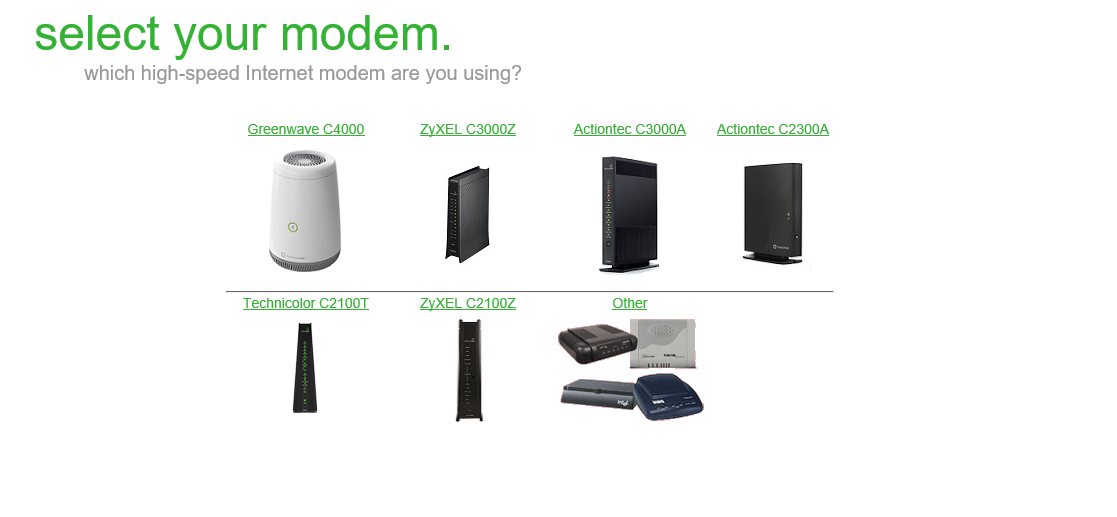 centurylink modem login