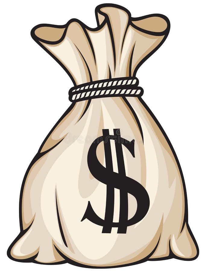 clipart bag of money