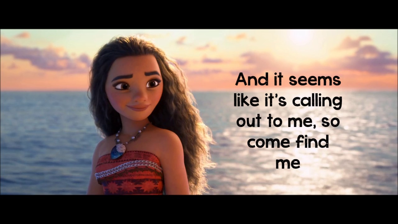 moana song lyrics