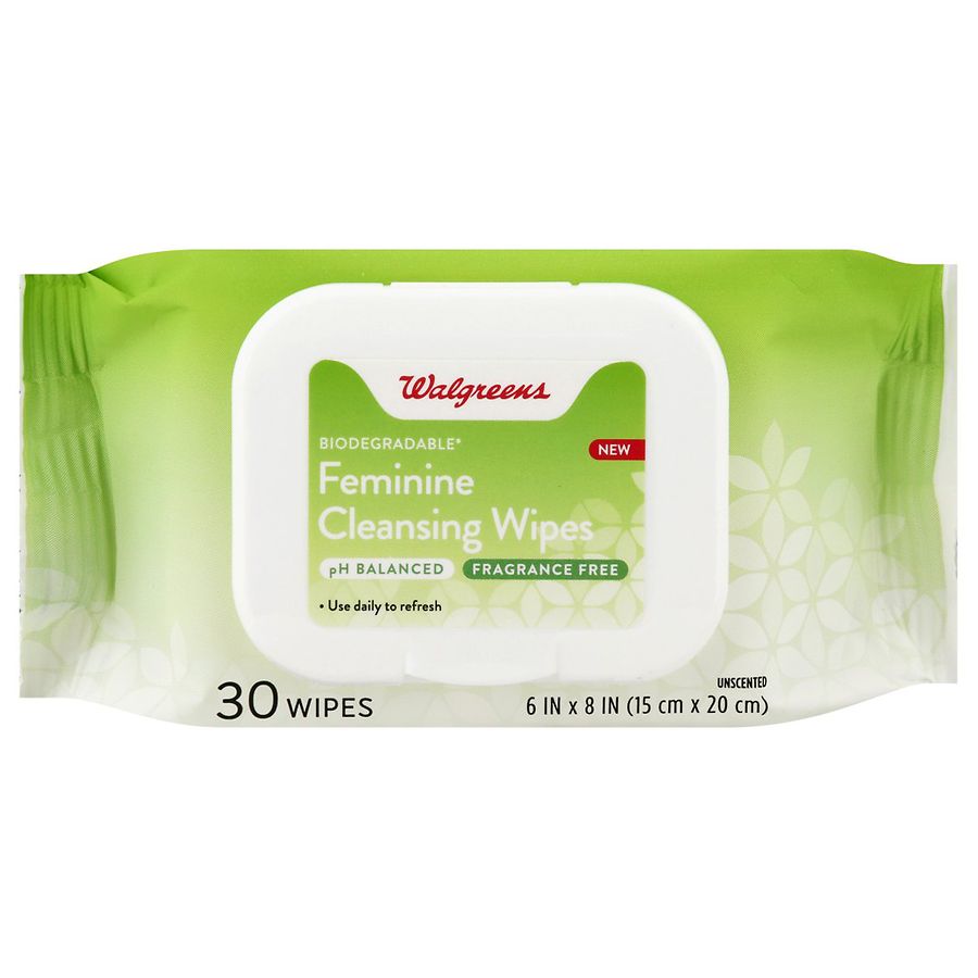 feminine wipes walgreens