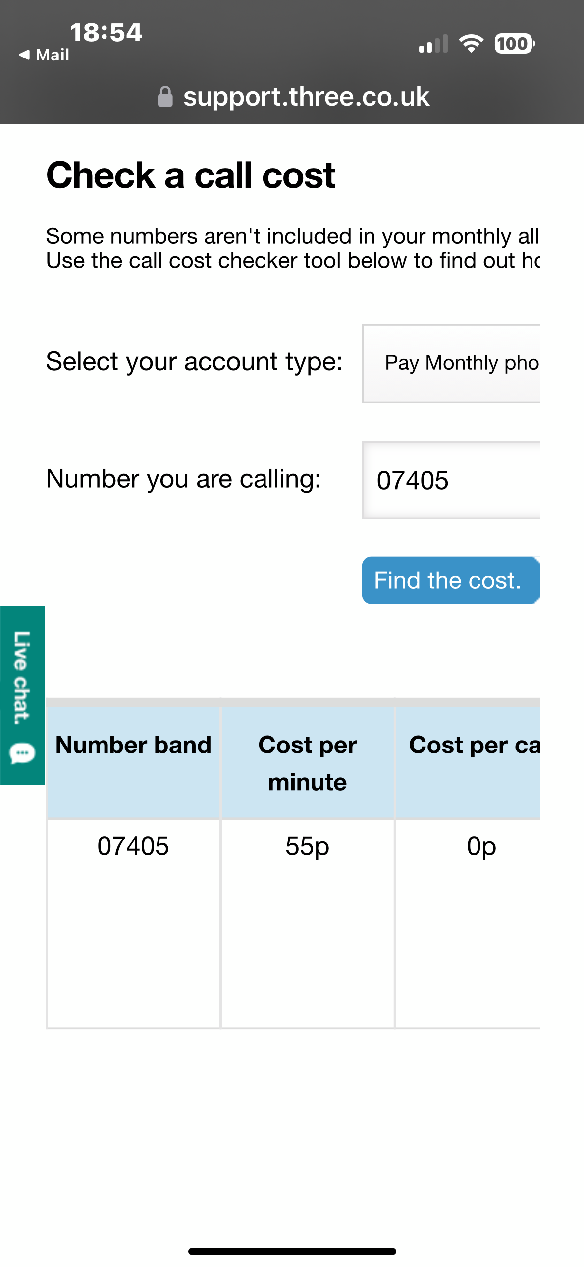 07405 numbers