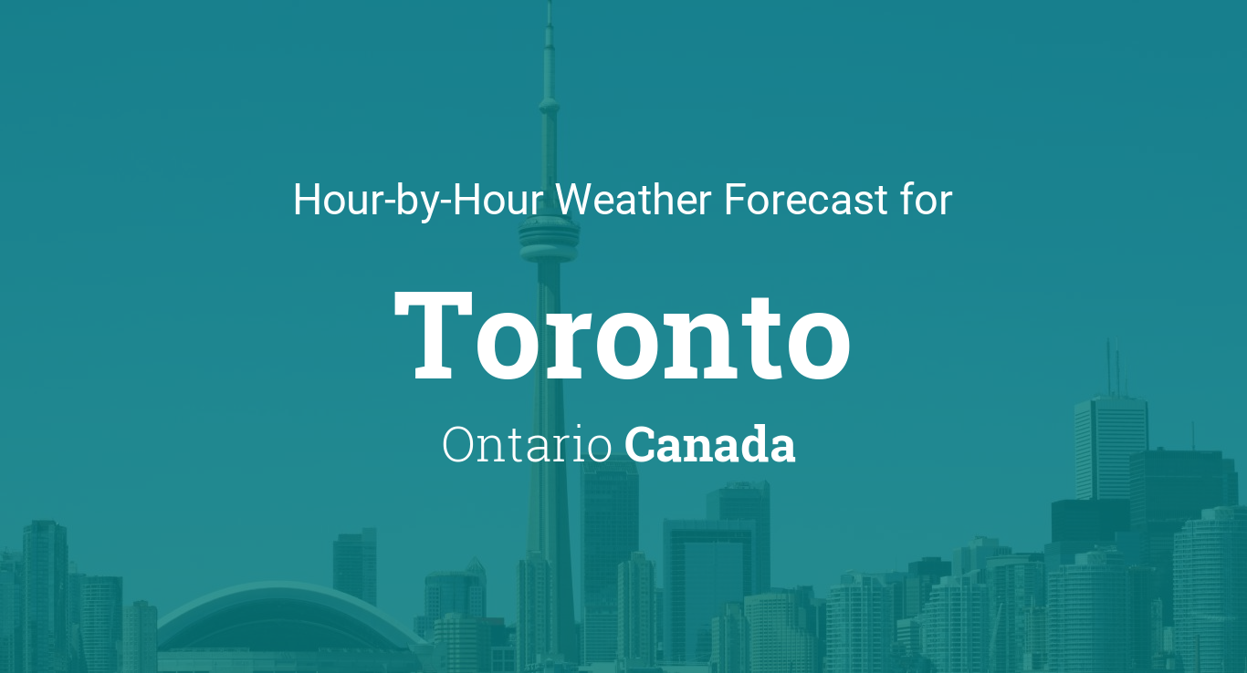 toronto hourly weather