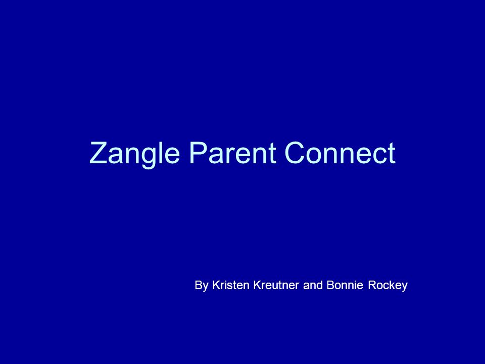 parent connect zangle