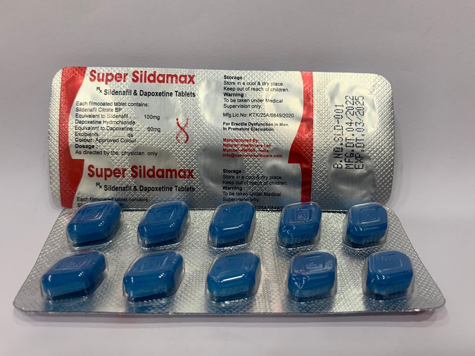 sildenafil with dapoxetine