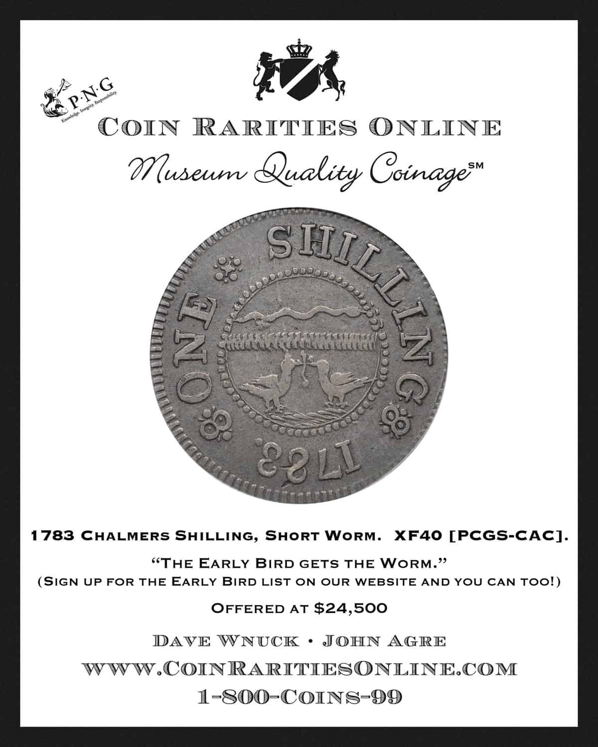 coin rarities online