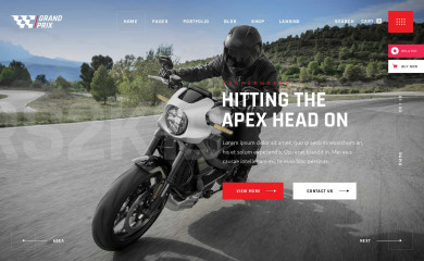 grandprix motorcycle wordpress theme