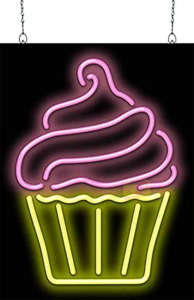 cupcake neon