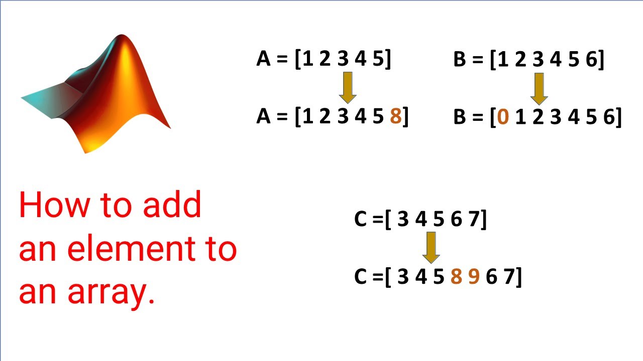 append to array matlab