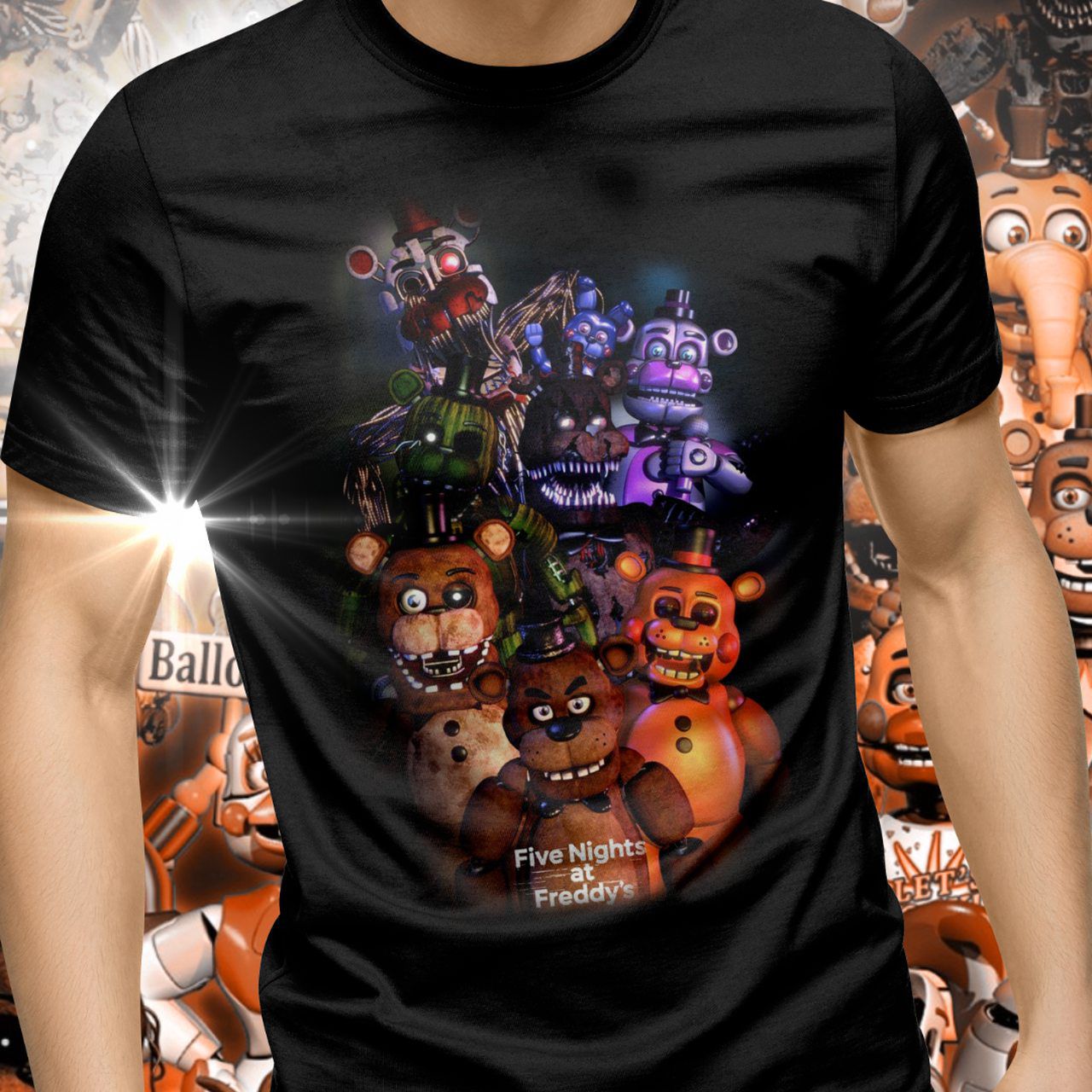 camiseta fnaf