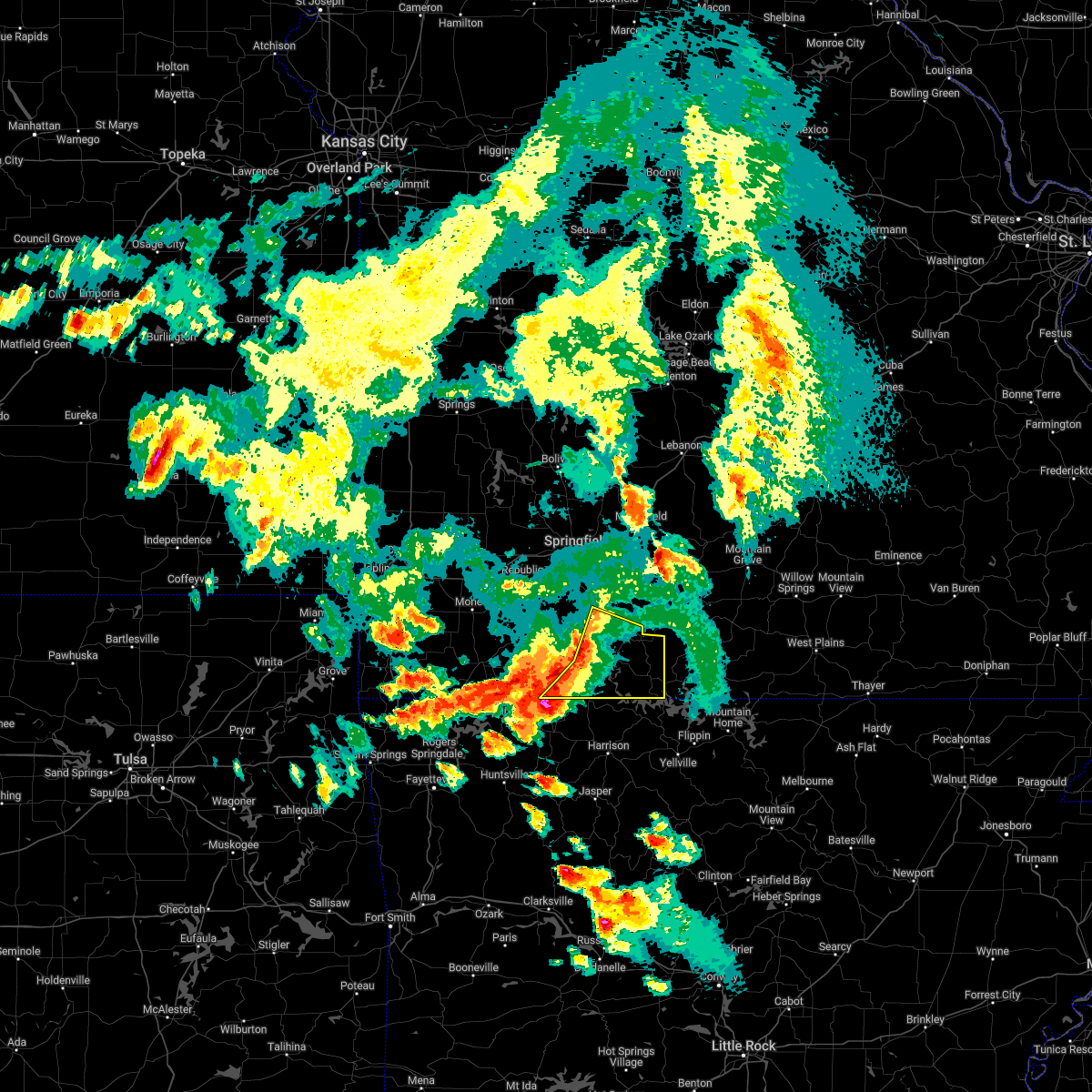 weather radar hollister mo