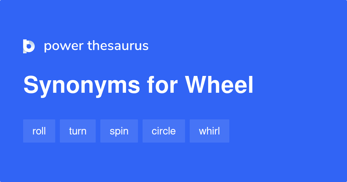 wheel synonym