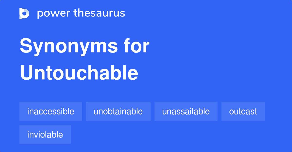 untouchability synonyms