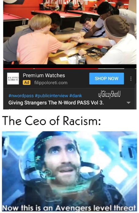 ceo of racism meme