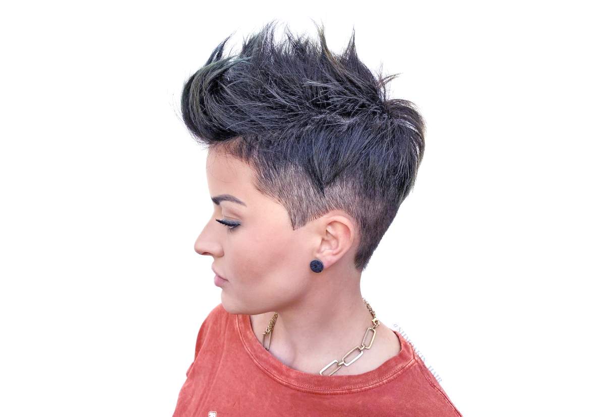 funky short hair styles