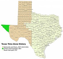 texas is what time zone