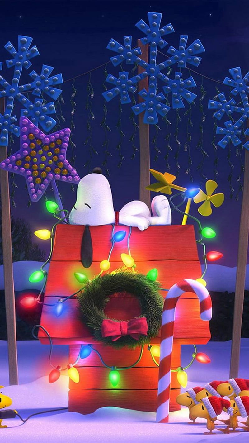 wallpaper snoopy navidad