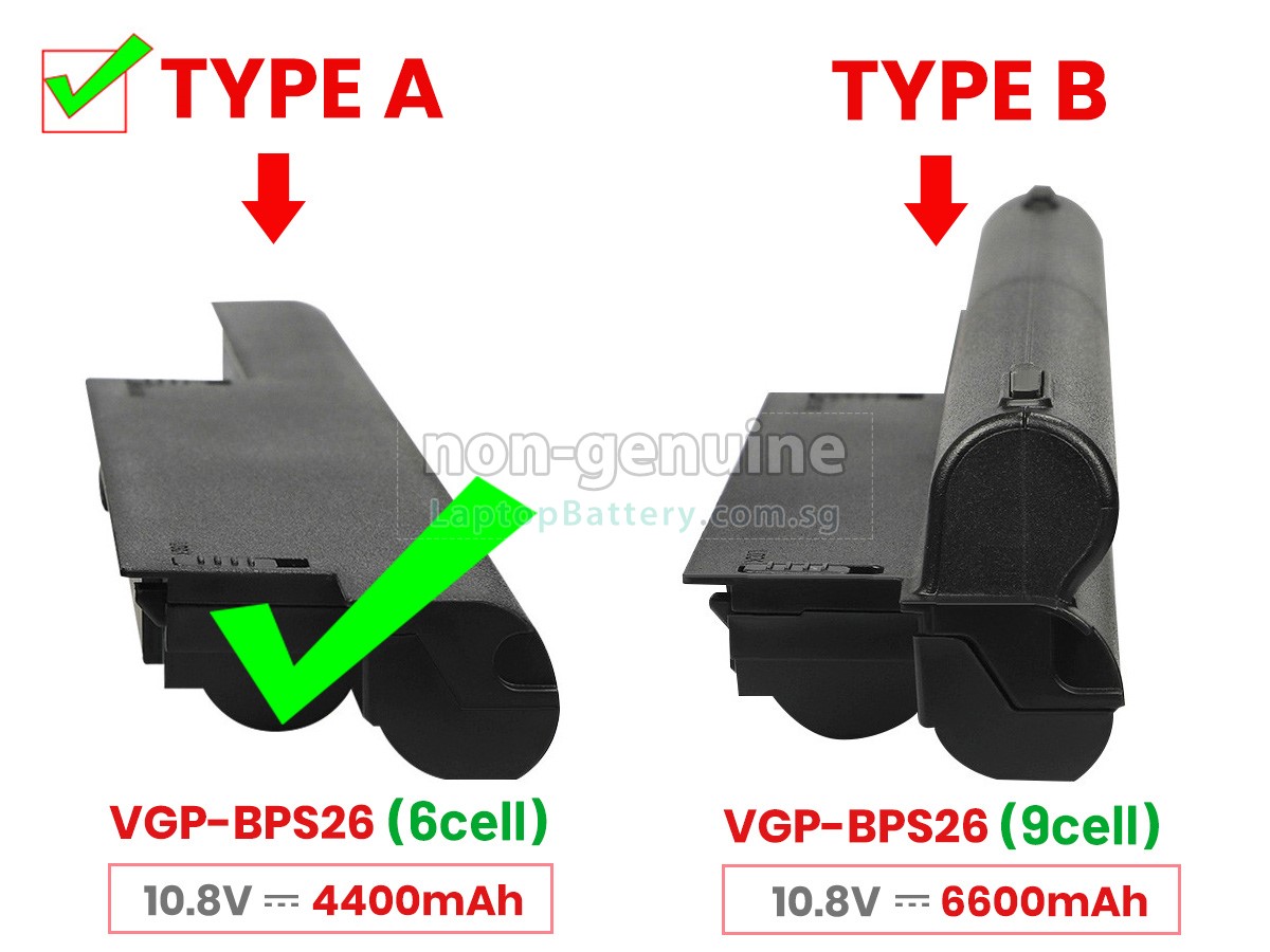 vaio laptop battery