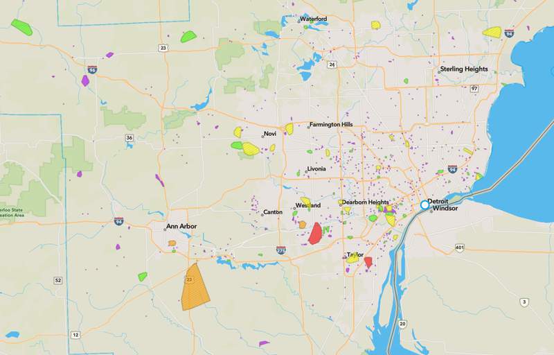 power outage in westland