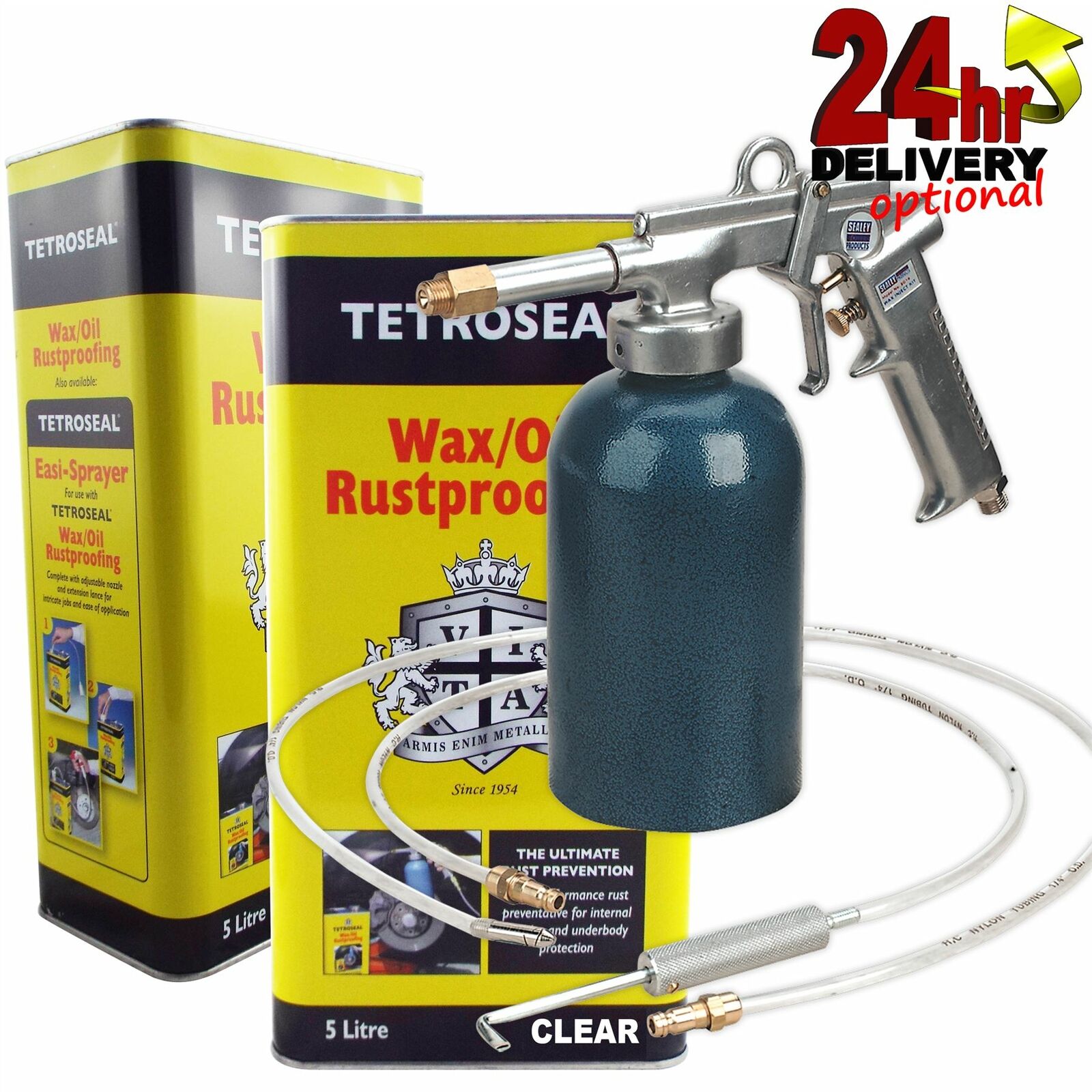 wax oil spray gun