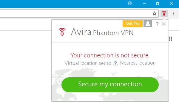 avira vpn chrome extension