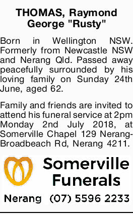 wellington nsw death notices