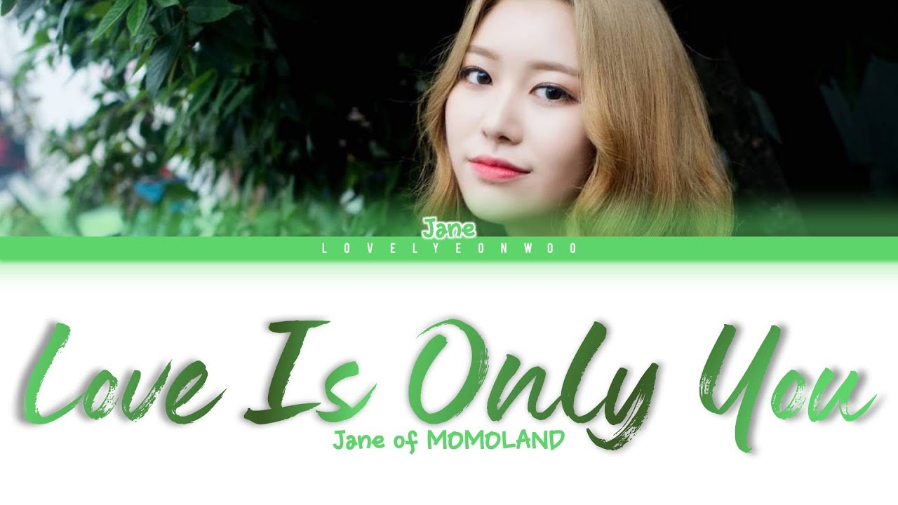 love is only you momoland lyrics