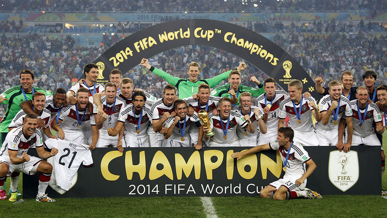 2014 world cup winner football