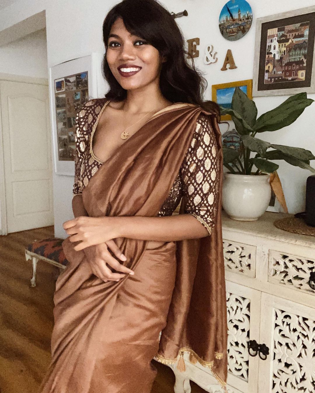 blouse model for silk saree