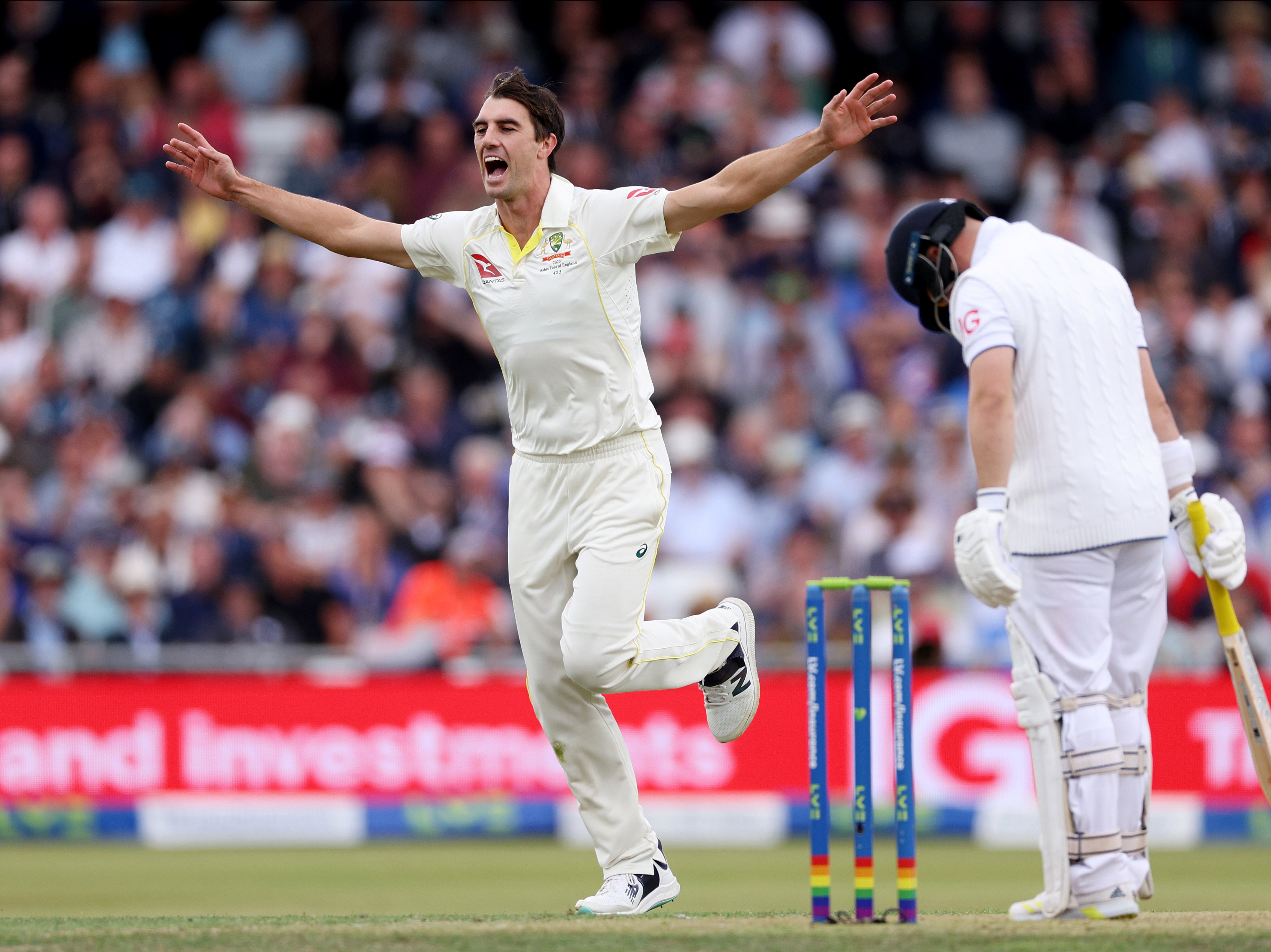 the ashes cricket score