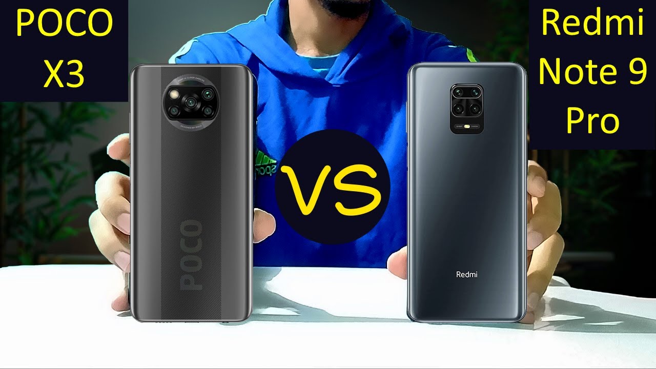 poco x3 vs redmi note 9 pro