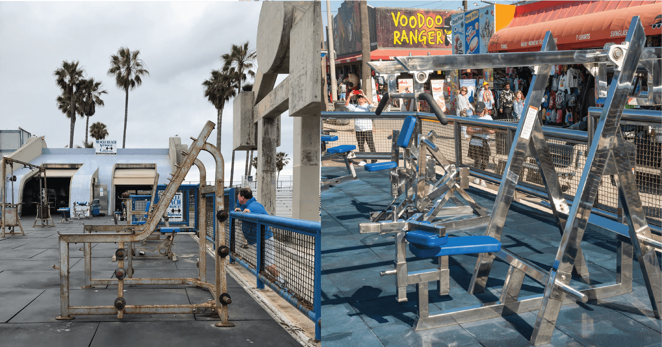 muscle beach venice closed