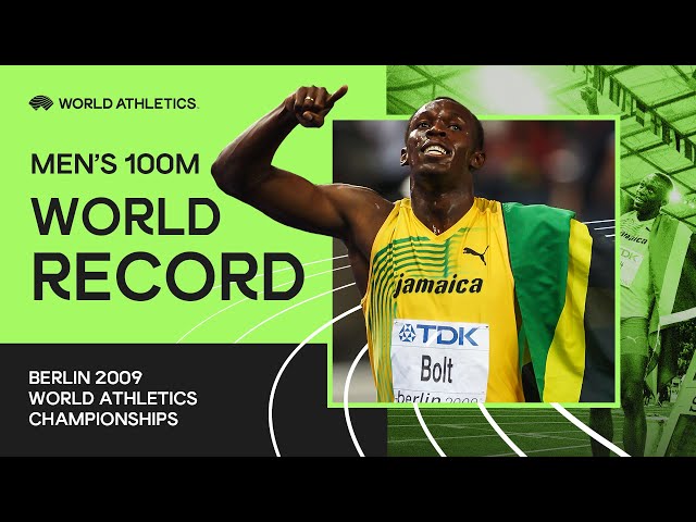 100 m world record man