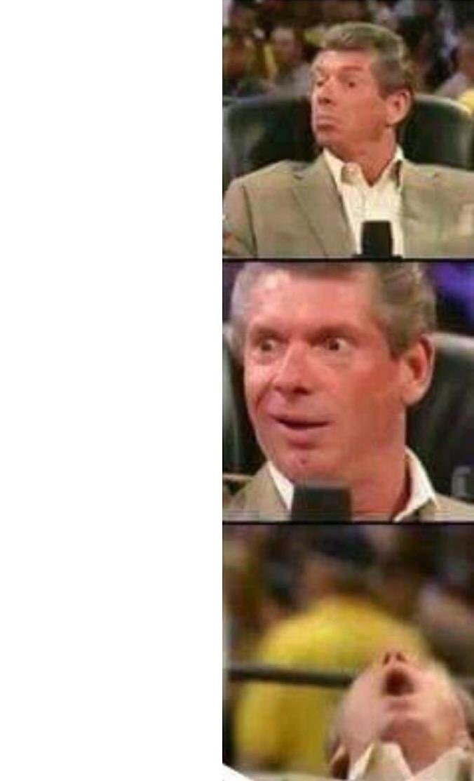 vince mcmahon meme template