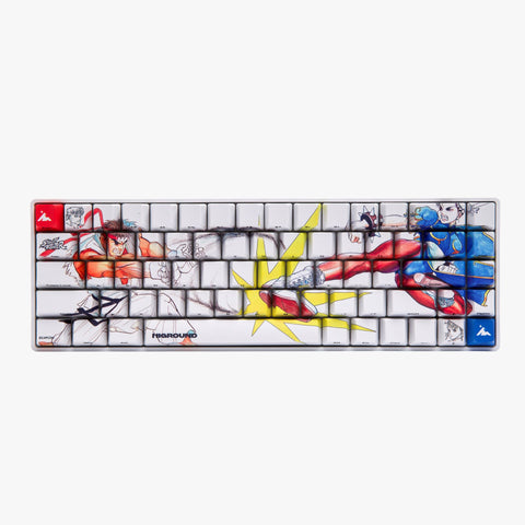 street fighter on keyboard