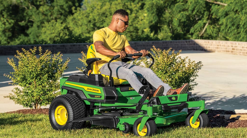 john deere o turn mowers