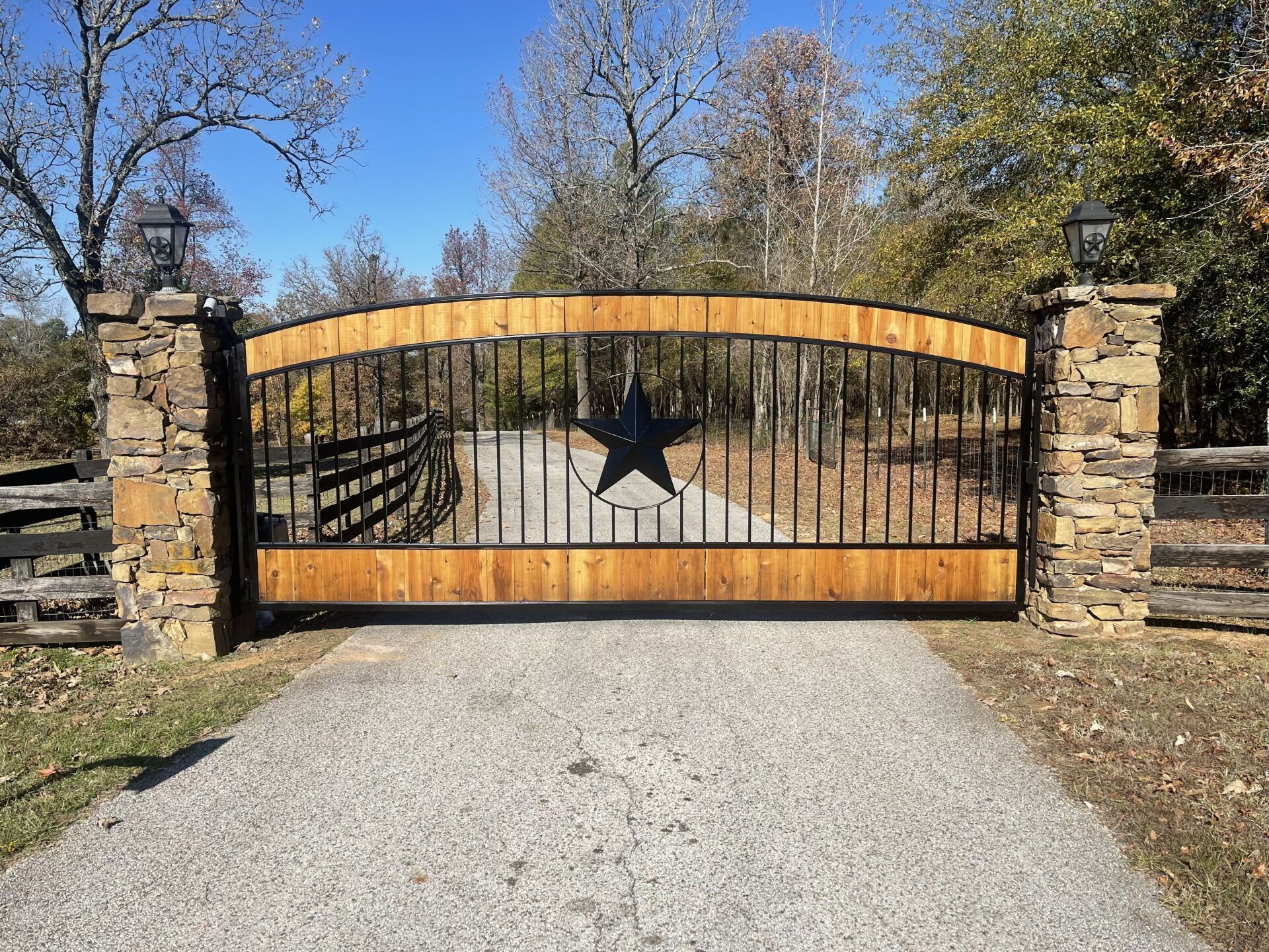 custom driveway gates