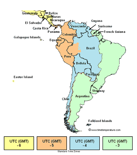 uruguay time zone