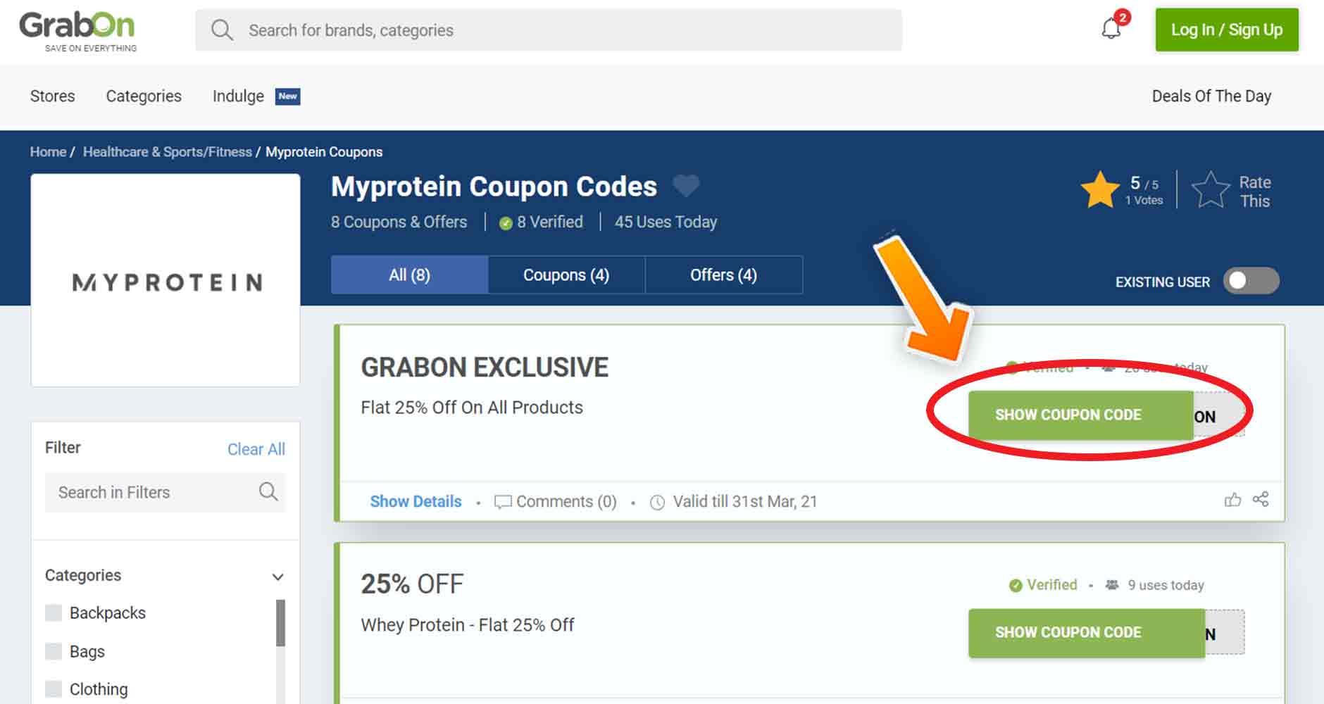 myprotein discount code influencer