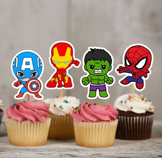 marvel cake toppers